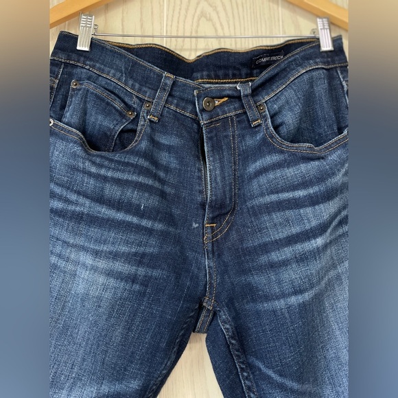 Cremieux Premium Denim Men's 33x32 Comfort Stretch Blue EUC - Picture 4 of 5